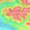 Ben Avon Heights topographic map, elevation, terrain