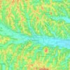 Feldbach topographic map, elevation, terrain