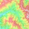 Chenani topographic map, elevation, terrain