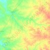 Moqhaka Ward 2 topographic map, elevation, terrain
