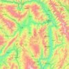 云县 topographic map, elevation, terrain