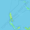 West Island topographic map, elevation, terrain