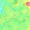 Aron topographic map, elevation, terrain