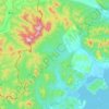 Безверховское сельское поселение topographic map, elevation, terrain