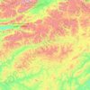 Калар topographic map, elevation, terrain