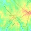 McKenzie topographic map, elevation, terrain