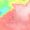 Zhanaozen topographic map, elevation, terrain
