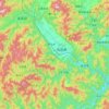 松阳县 topographic map, elevation, terrain
