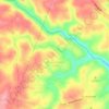 Susquehanna Trails topographic map, elevation, terrain