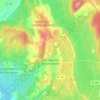 Saint-Maurice-de-Cazevieille topographic map, elevation, terrain
