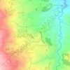 Balewangi topographic map, elevation, terrain