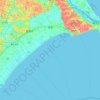 Asahi topographic map, elevation, terrain