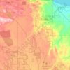 Sands Township topographic map, elevation, terrain