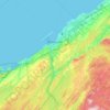Rimouski topographic map, elevation, terrain