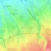 Manggahan topographic map, elevation, terrain