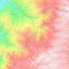 Simiatug topographic map, elevation, terrain