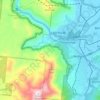 Barron Gorge topographic map, elevation, terrain