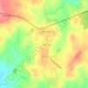 Darlington topographic map, elevation, terrain