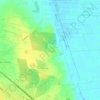 Ostrowite topographic map, elevation, terrain