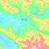 狮泉河镇 topographic map, elevation, terrain