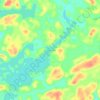 Elbow Lake topographic map, elevation, terrain