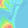 Narrabeen topographic map, elevation, terrain