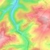 Urmersbach topographic map, elevation, terrain