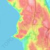 Burien topographic map, elevation, terrain