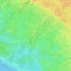 Econfina River topographic map, elevation, terrain