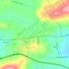 Elverson topographic map, elevation, terrain