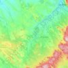 Oroszlányi járás topographic map, elevation, terrain