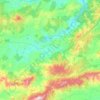 Çan topographic map, elevation, terrain