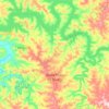 Nova Prata do Iguaçu topographic map, elevation, terrain