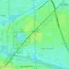 Worth topographic map, elevation, terrain
