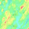 Windsor topographic map, elevation, terrain