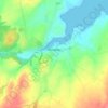 Burtonport topographic map, elevation, terrain