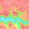 Colleville topographic map, elevation, terrain