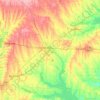 Hunt County topographic map, elevation, terrain