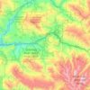 Eagle River topographic map, elevation, terrain