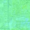 Virginia Gardens topographic map, elevation, terrain