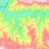 Tectitán topographic map, elevation, terrain