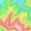 Artigues topographic map, elevation, terrain