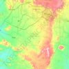 Gwagwalada topographic map, elevation, terrain