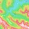 Whitewater River topographic map, elevation, terrain