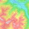 Tschagguns topographic map, elevation, terrain