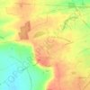 Market Overton topographic map, elevation, terrain