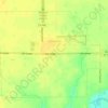 Lohrville topographic map, elevation, terrain