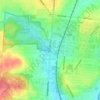 Woodlawn topographic map, elevation, terrain