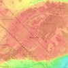 Blainville topographic map, elevation, terrain