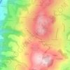 Chainaz-les-Frasses topographic map, elevation, terrain